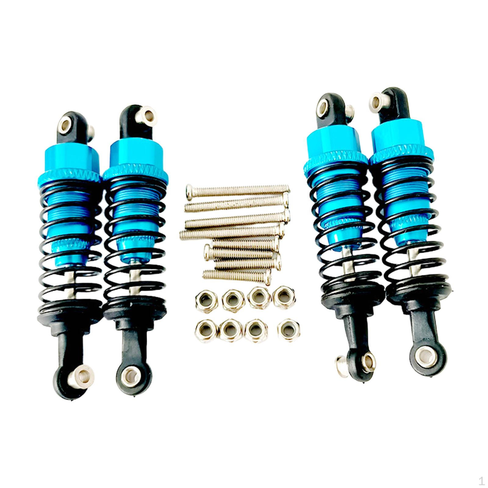 4 Pack RC Vehicle Dampers for Remote Control Cars 1/12 1/16 Scale D90 MN82 C14 Sky Blue
4 Pack RC Vehicle Dampers for Remote Control Cars 1/12 1/16 Scale D90 MN82 C14 Sky Blue