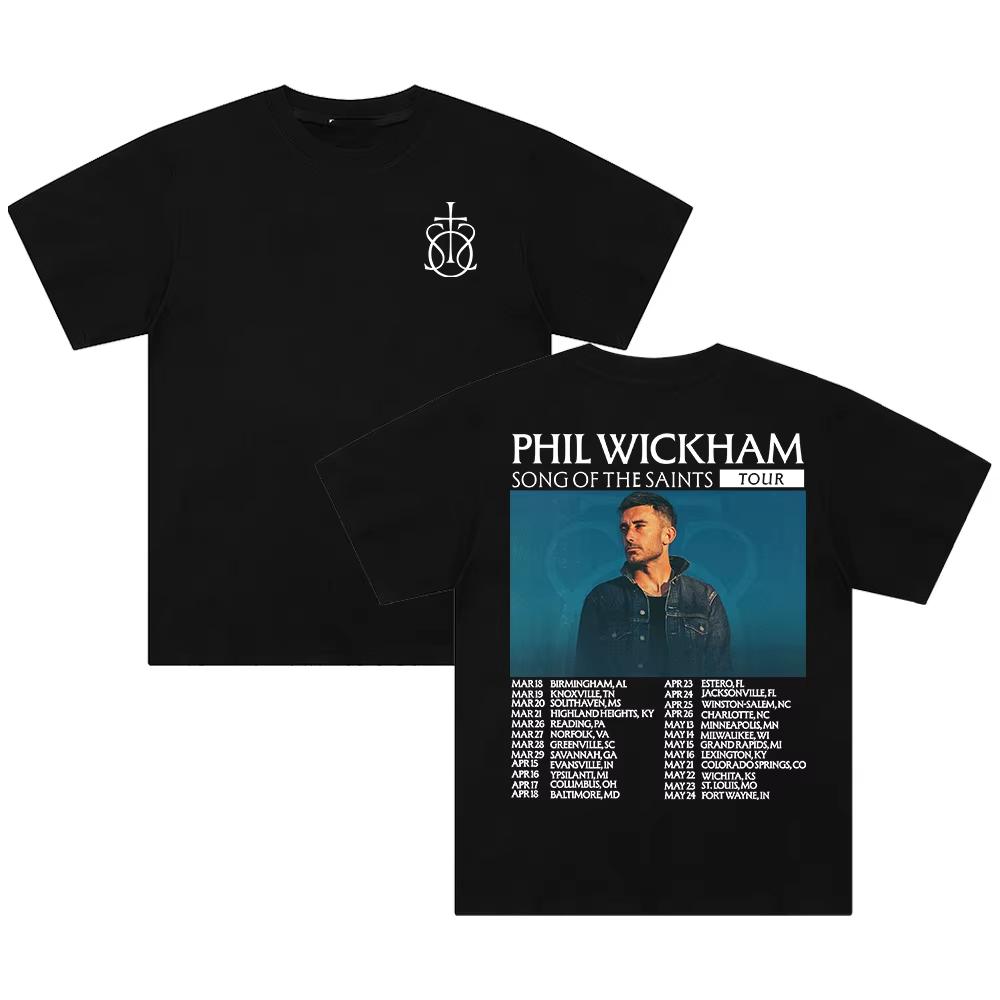 Phil Wickham Song Of The Saints Tour 2026 Tshirt Crewneck Short Sleeve pure Cotton Tee Women Men Streetwear Springsummer Tee XL
Phil Wickham Song Of The Saints Tour 2026 Tshirt Crewneck Short Sleeve pure Cotton Tee Women Men Streetwear Springsummer Tee XL