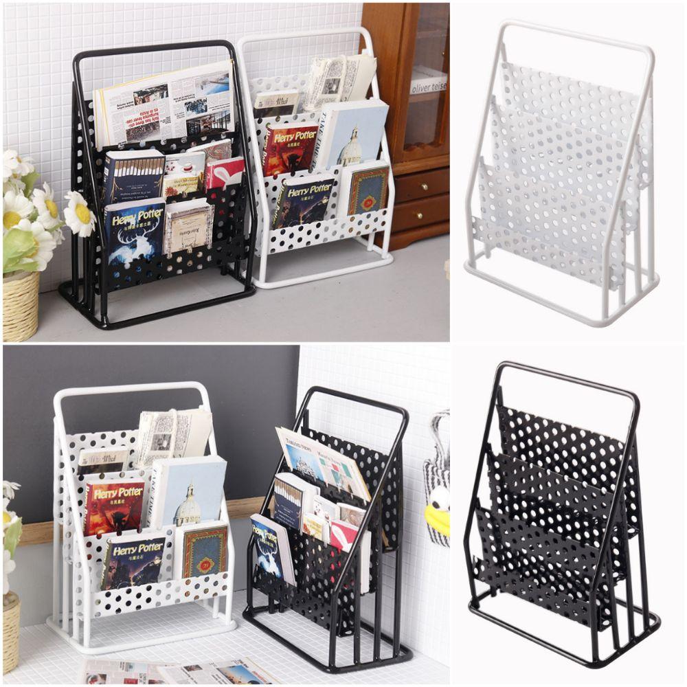 Iron Art Dollhouse Newspaper Stand Black White Doll Storage Rack Doll House Bookshelf Gift білий
Iron Art Dollhouse Newspaper Stand Black White Doll Storage Rack Doll House Bookshelf Gift білий