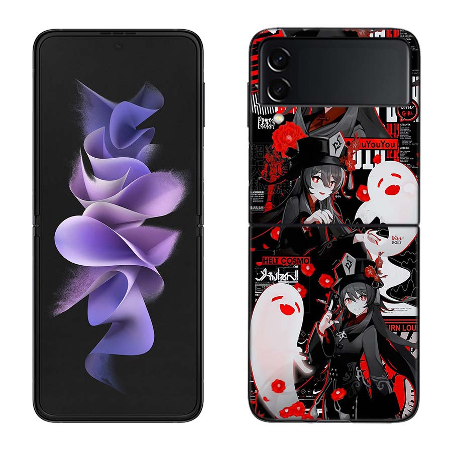 Hutao Genshin Impact Phone Case For Samsung Galaxy Z Flip 6 5 4 3 5G Black Coque Hard Z Flip 7 Cover Z Flip 5 Capa F Samsung Z Flip 4 5G
Hutao Genshin Impact Phone Case For Samsung Galaxy Z Flip 6 5 4 3 5G Black Coque Hard Z Flip 7 Cover Z Flip 5 Capa F Samsung Z Flip 4 5G
