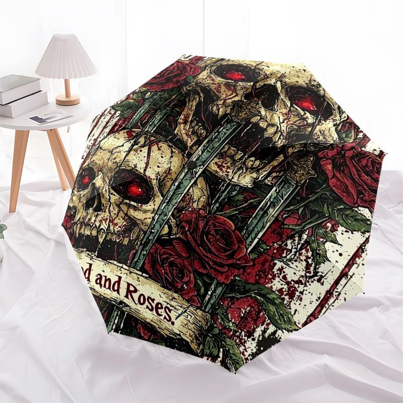 1pc Blood and Roses Outdoor Umbrella - Automatic Opening/Closing, Portable 3-Fold Design with Iron Frame - Perfect Gift for Fans, Travelers, Everyda
1pc Blood and Roses Outdoor Umbrella - Automatic Opening/Closing, Portable 3-Fold Design with Iron Frame - Perfect Gift for Fans, Travelers, Everyda