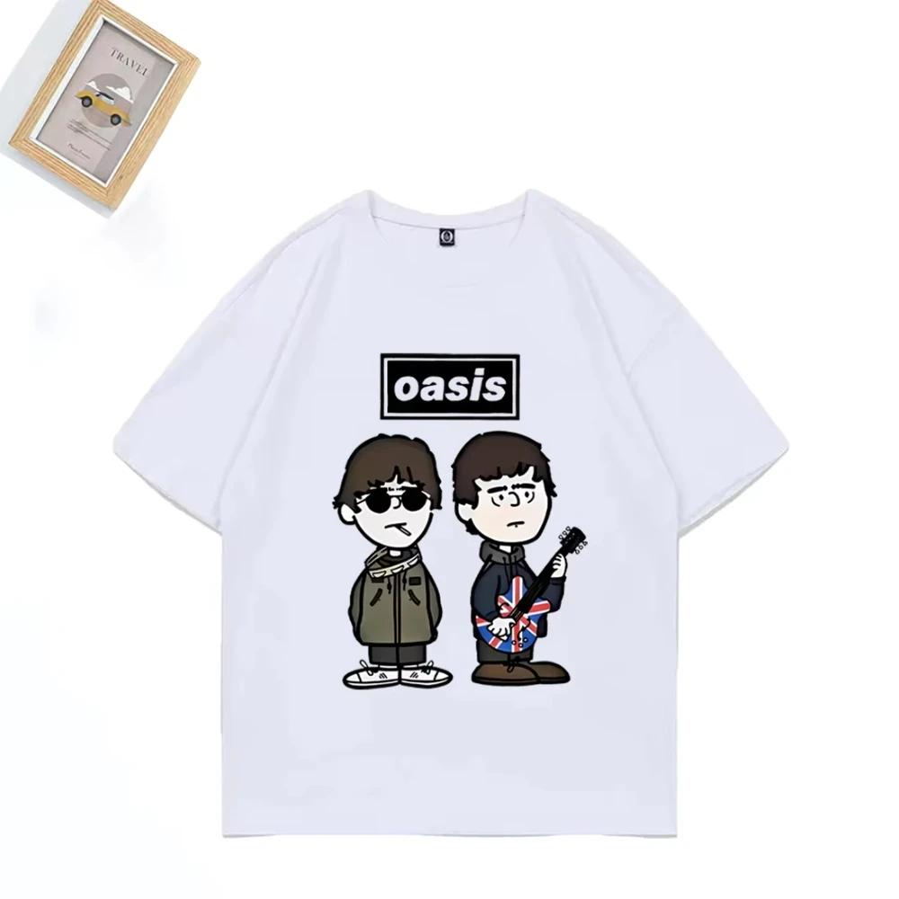 Oasis Live 25 Tour T-Shirt Summer Tide Oversized Casual ONeck Short Sleeve Shirts Pure Cotton Fans Gift Boys Clothes 100
Oasis Live 25 Tour T-Shirt Summer Tide Oversized Casual ONeck Short Sleeve Shirts Pure Cotton Fans Gift Boys Clothes 100