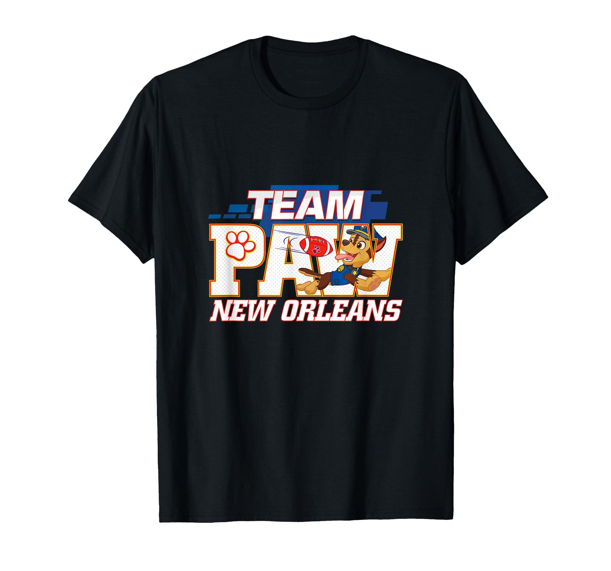 Paw Patrol Football Team Paw New Orleans T-Shirt
Paw Patrol Football Team Paw New Orleans T-Shirt