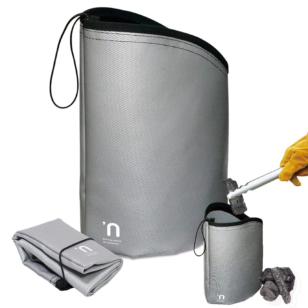 Ash Bag Fire Extinguisher Charcoal Disposal Charcoal Extinguisher Bag Flame Retardant Compact Large Capacity Foldable Camping BBQ Firewood Gusseted
Ash Bag Fire Extinguisher Charcoal Disposal Charcoal Extinguisher Bag Flame Retardant Compact Large Capacity Foldable Camping BBQ Firewood Gusseted