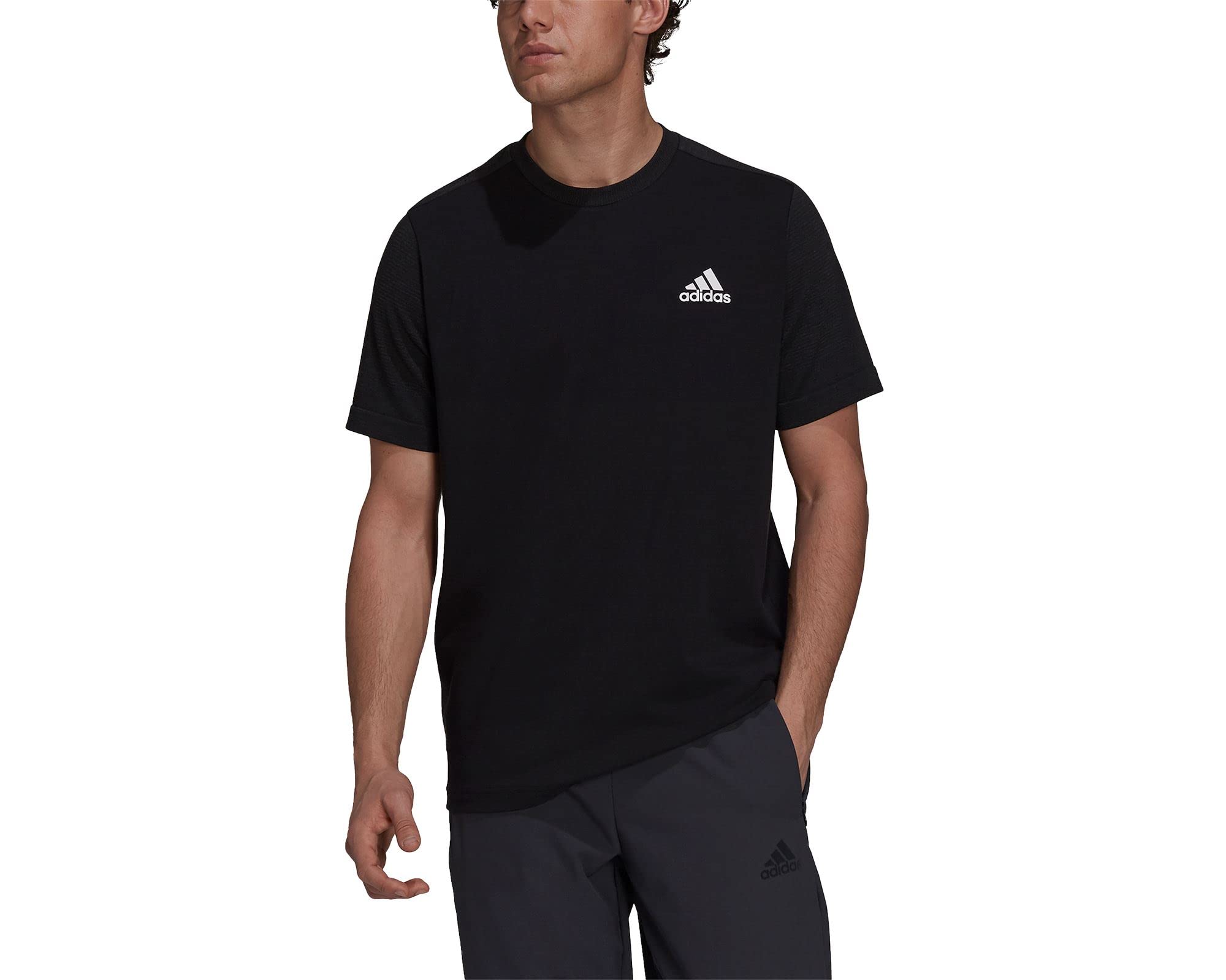 Adidas Short Sleeve Adidas Sportswear Aero Knit BG784 Black M T-Shirt Z.N.E. Men s (H39846)
Adidas Short Sleeve Adidas Sportswear Aero Knit BG784 Black M T-Shirt Z.N.E. Men s (H39846)