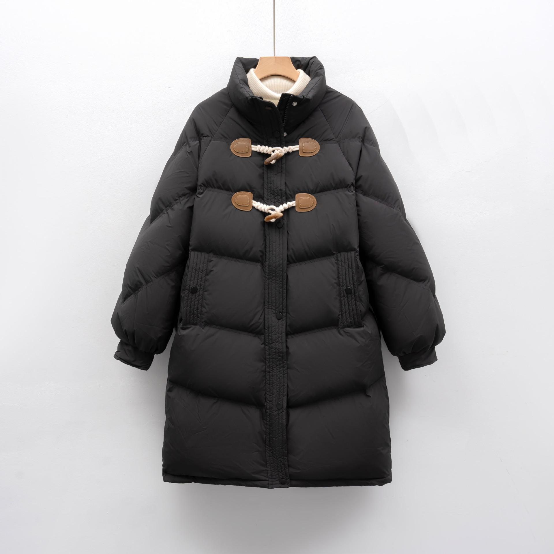 Down jacket loose horn buckle women s new winter warm thickened jacket medium and long tide M
Down jacket loose horn buckle women s new winter warm thickened jacket medium and long tide M