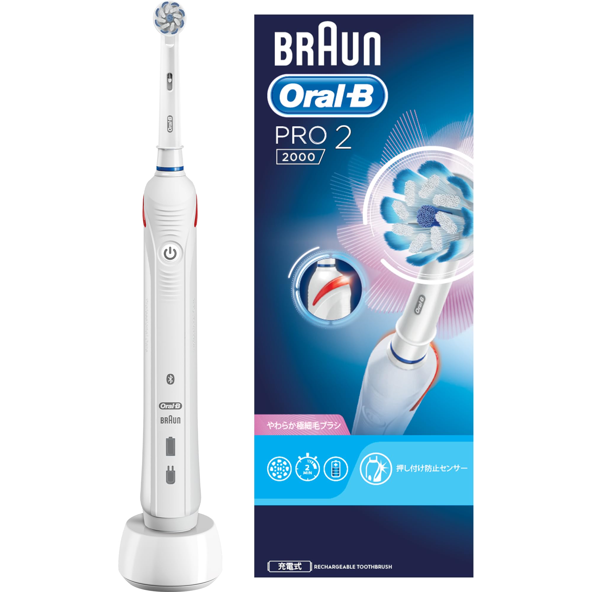 Электрическая зубная щетка Braun Oral B PRO2000, белая D5015132WH белый
Электрическая зубная щетка Braun Oral B PRO2000, белая D5015132WH белый