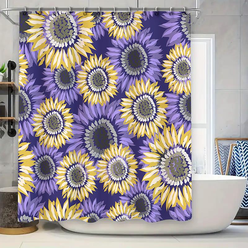 Purple Sunflowers Shower Curtain Bathroom Decorative Waterproof Fabric Shower Curtains For Bathtub 180Cm Purple Yellow Sunflower W60H190(CM)-1 Pcs
Purple Sunflowers Shower Curtain Bathroom Decorative Waterproof Fabric Shower Curtains For Bathtub 180Cm Purple Yellow Sunflower W60H190(CM)-1 Pcs