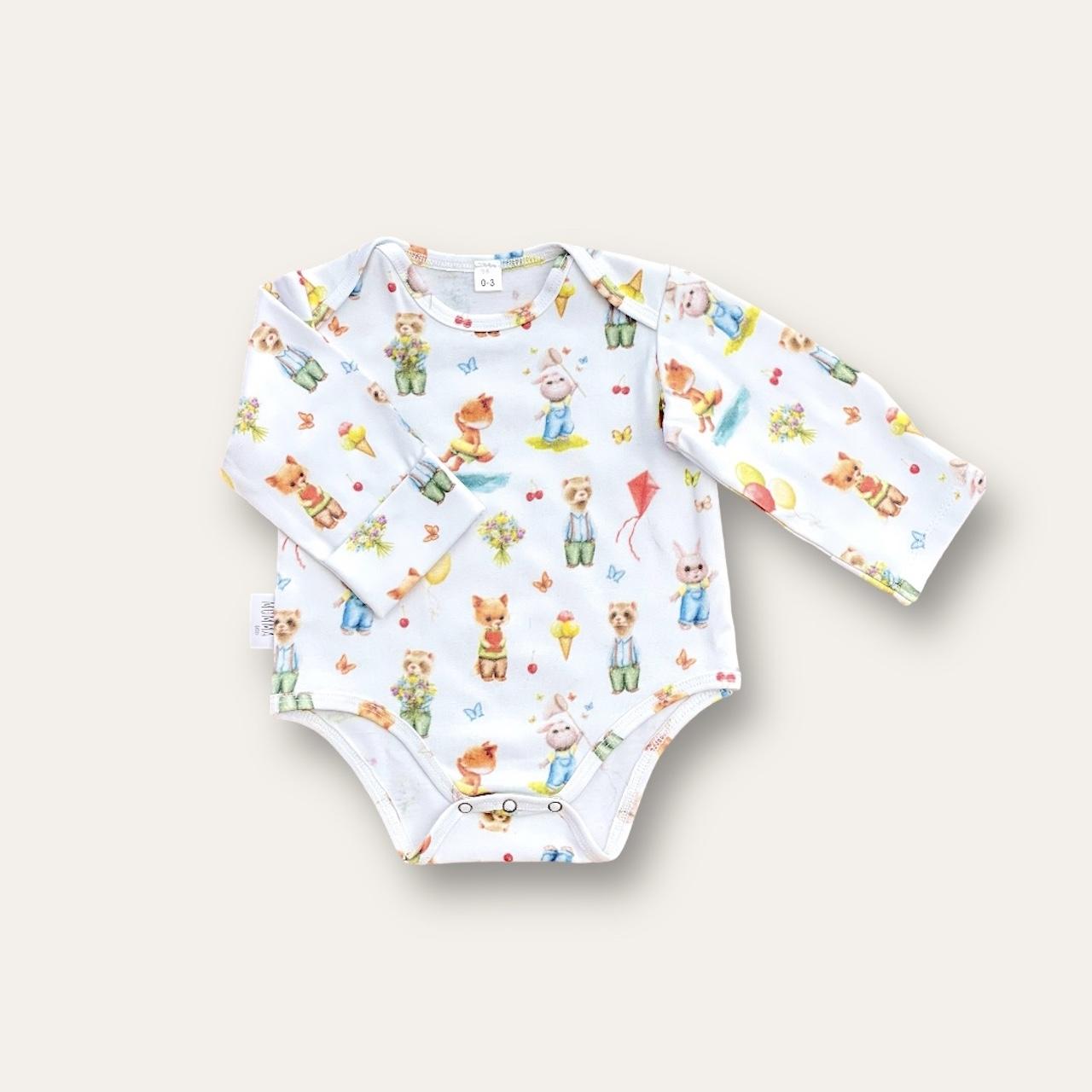 Боді з довгим рукавом Літо 680-740mm
Боді з довгим рукавом Літо 680-740mm