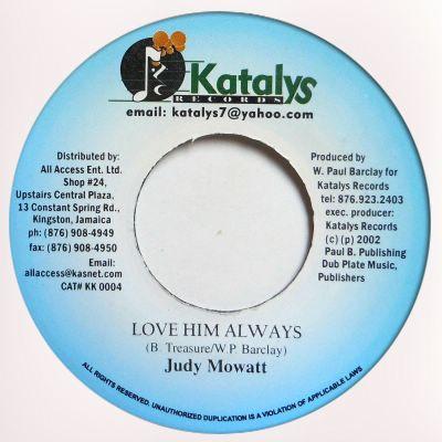 7-дюймовая пластинка JUDY MOWATT / DEAN FRASER, ERROL HI - Love Him Always / No Power On Earth NONE Katalys Records 2002 Ямайка Регги, Ска и Даб Б/У
7-дюймовая пластинка JUDY MOWATT / DEAN FRASER, ERROL HI - Love Him Always / No Power On Earth NONE Katalys Records 2002 Ямайка Регги, Ска и Даб Б/У
