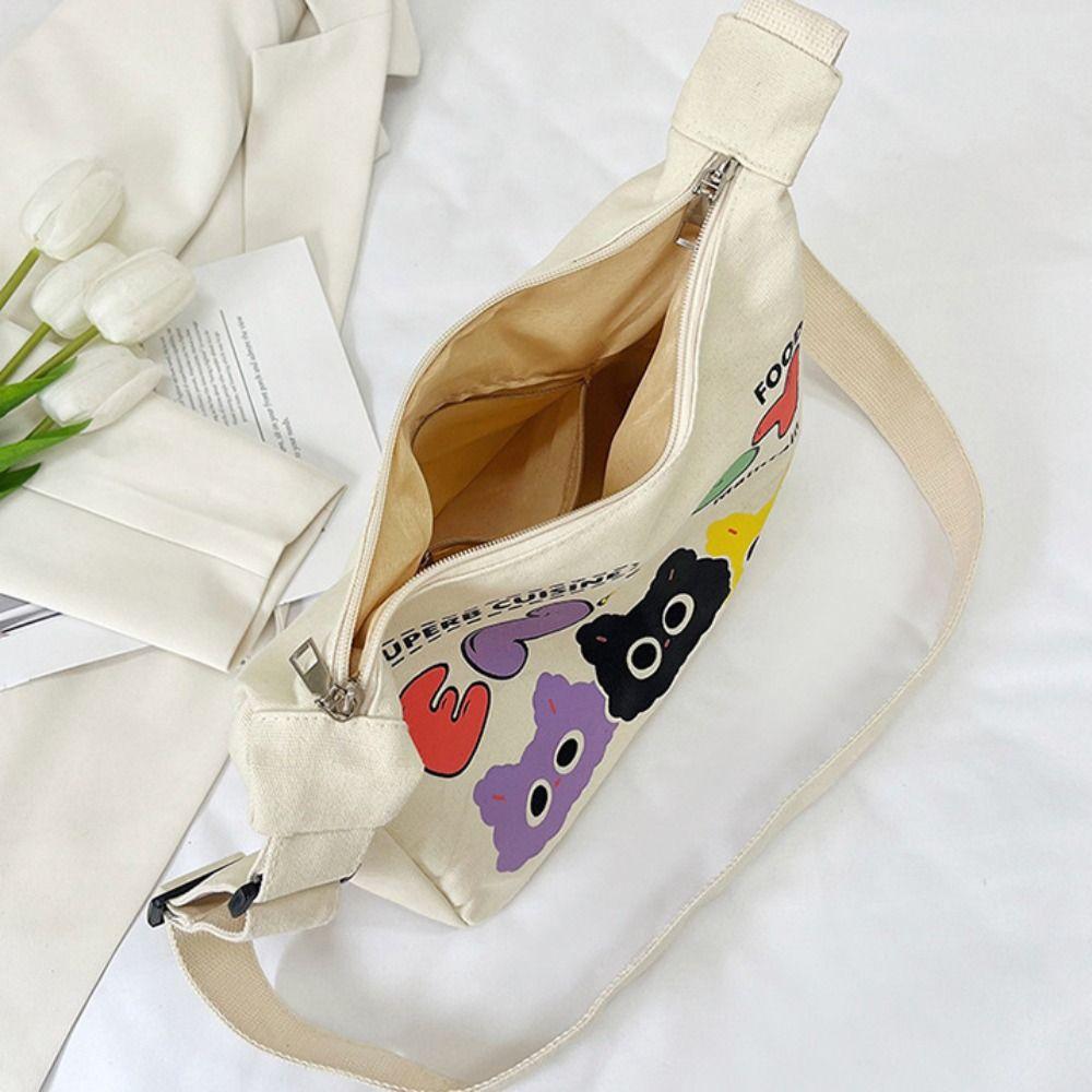 Cartoon Canvas Shoulder Bag Large Capacity Canvas Handbag Casual Printed Crossbody Bag Travel чёрный
Cartoon Canvas Shoulder Bag Large Capacity Canvas Handbag Casual Printed Crossbody Bag Travel чёрный