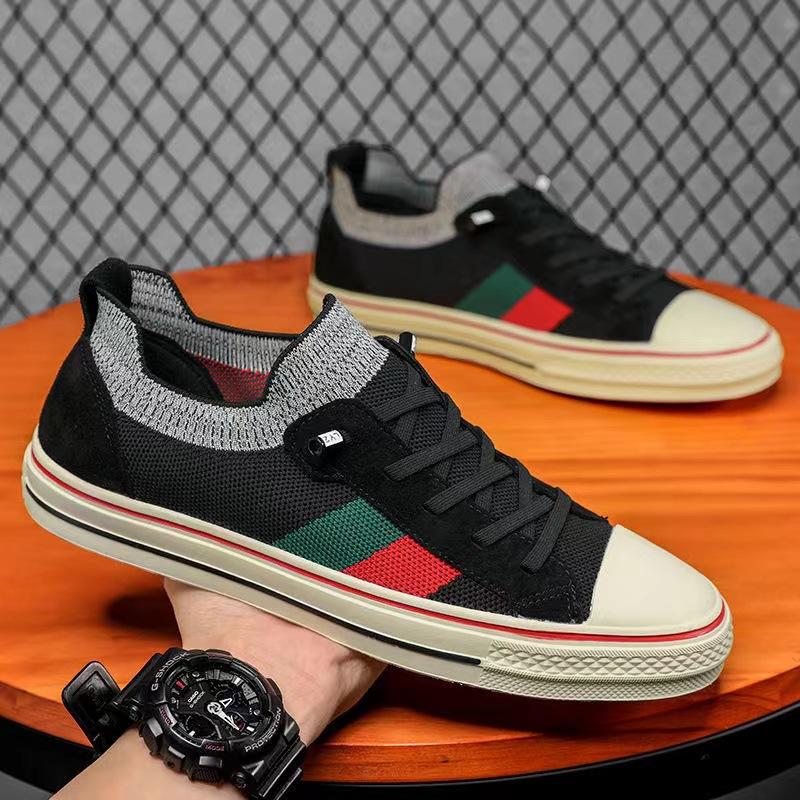 2024 New Shoes for Men Casual Shoes Spring Summer Striped Flat Skateboard Shoes Breathable Knit Slip-on Sneakers 39
2024 New Shoes for Men Casual Shoes Spring Summer Striped Flat Skateboard Shoes Breathable Knit Slip-on Sneakers 39