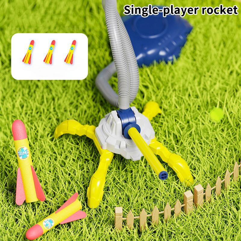 Kids Rocket Launcher Step Pump Power Air Pressed Stomp Outdoor Family Games Skyrocket Birthday Gifts Sports Toys For Children
Kids Rocket Launcher Step Pump Power Air Pressed Stomp Outdoor Family Games Skyrocket Birthday Gifts Sports Toys For Children