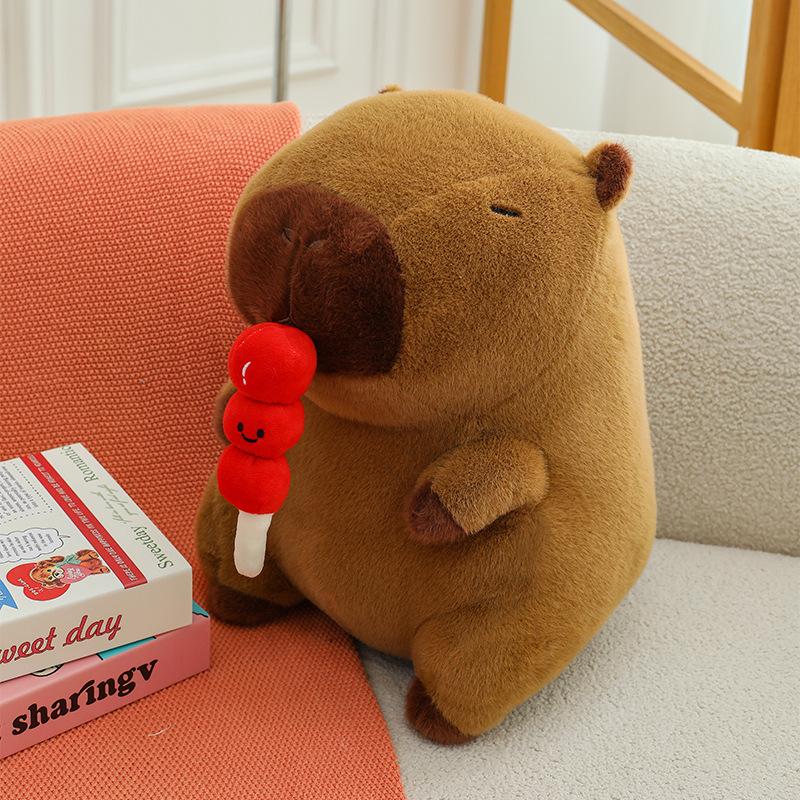 Animal Kapibara Sugar Gourd Capybara Plush Toy Doll Creative Stretchable Doll Gift 23cm(0.25kg)
Animal Kapibara Sugar Gourd Capybara Plush Toy Doll Creative Stretchable Doll Gift 23cm(0.25kg)