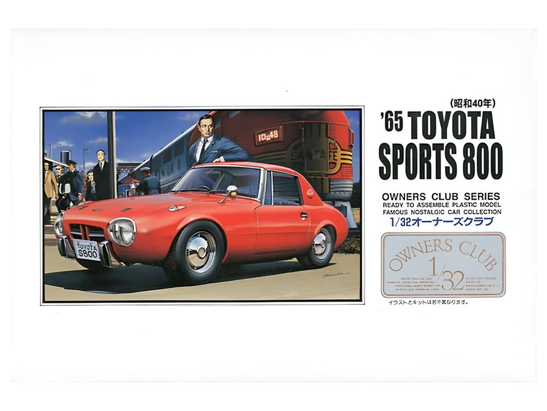 Micro Ace Owners Club Toyota Sports 800 Plastic Model 1/32 65 No.12
Micro Ace Owners Club Toyota Sports 800 Plastic Model 1/32 65 No.12