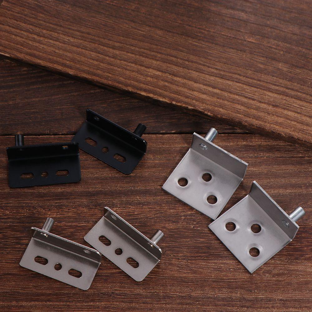 2pcs Stainless Steel Concealed Shaft Black/Silver Upper Lower Hinge Clips Furniture Hinge Furniture B
2pcs Stainless Steel Concealed Shaft Black/Silver Upper Lower Hinge Clips Furniture Hinge Furniture B
