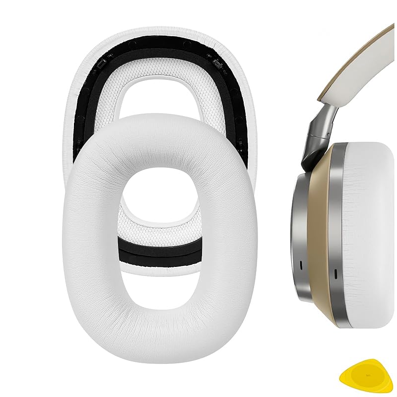 Geekria ear pads QuickFit compatibility pad Bowers & Wilkin B&W Px8, Px7 S2 Compatible with headphones ear/ear cup protein leather (white)
Geekria ear pads QuickFit compatibility pad Bowers & Wilkin B&W Px8, Px7 S2 Compatible with headphones ear/ear cup protein leather (white)