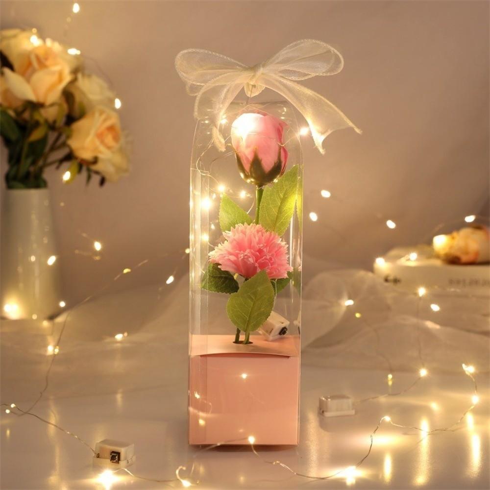 Creative Simulation Artificial Flower with Box Gift Fake Flower Exquisite Carnation Rose Bouquet Valentine s Day
Creative Simulation Artificial Flower with Box Gift Fake Flower Exquisite Carnation Rose Bouquet Valentine s Day
