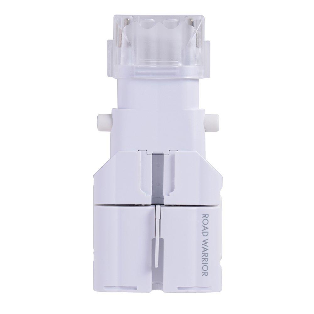 ROAD WARRIOR Overseas Multi Conversion Plug Gokon White A B BF B3 C CB SE O O2 Compatible with Over 150 Countries Power Conversion Adapter RWG101WH
ROAD WARRIOR Overseas Multi Conversion Plug Gokon White A B BF B3 C CB SE O O2 Compatible with Over 150 Countries Power Conversion Adapter RWG101WH