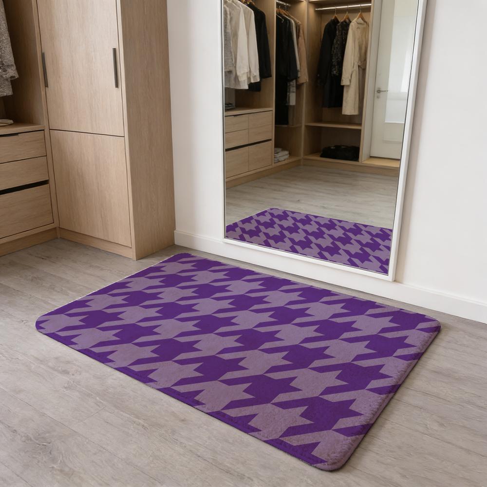 Houndstooth Check Pattern Floor Mat Flannel Door Mat Non-Slip Absorbent Washable Indoor Home Rug 40x60cm
Houndstooth Check Pattern Floor Mat Flannel Door Mat Non-Slip Absorbent Washable Indoor Home Rug 40x60cm