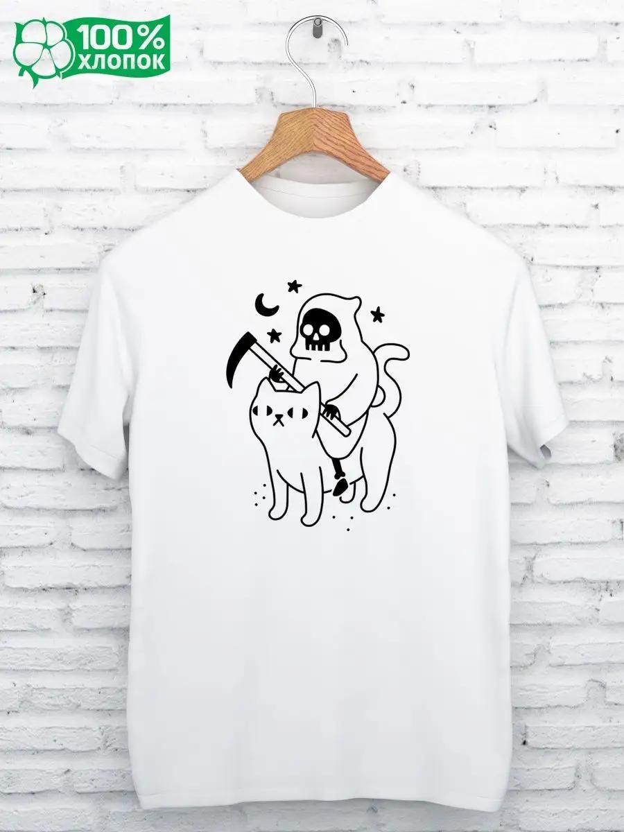 DEATH ON A CAT Print T-shirt L
DEATH ON A CAT Print T-shirt L