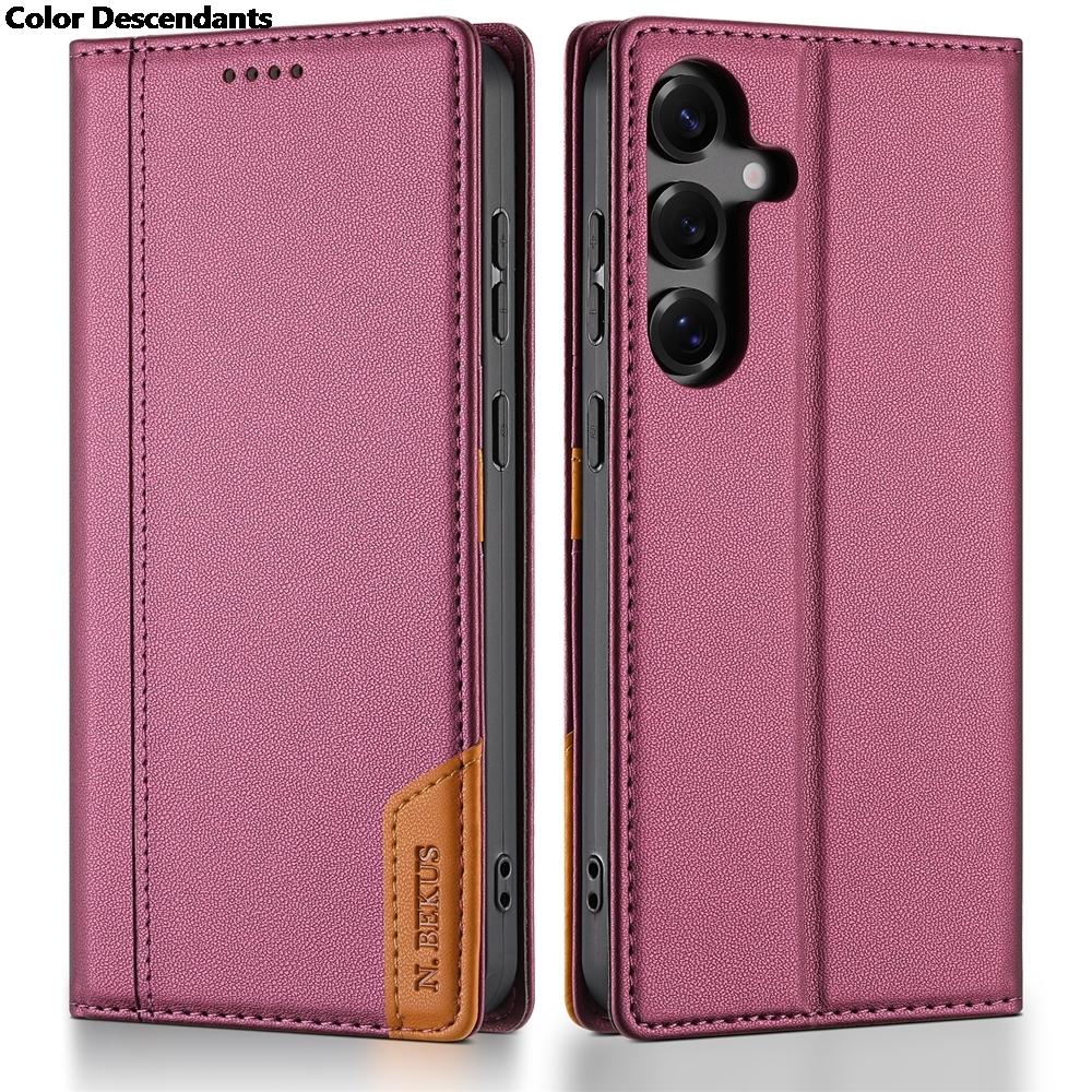Кожаный чехол-книжка для Samsung Galaxy S25FE S25Edge S25 Ultra S24 Plus S23 FE S22 Чехол-кошелек Подставка Чехол для телефона Слот для наличных и карт Galaxy S24 FE темно-красного
Кожаный чехол-книжка для Samsung Galaxy S25FE S25Edge S25 Ultra S24 Plus S23 FE S22 Чехол-кошелек Подставка Чехол для телефона Слот для наличных и карт Galaxy S24 FE темно-красного
