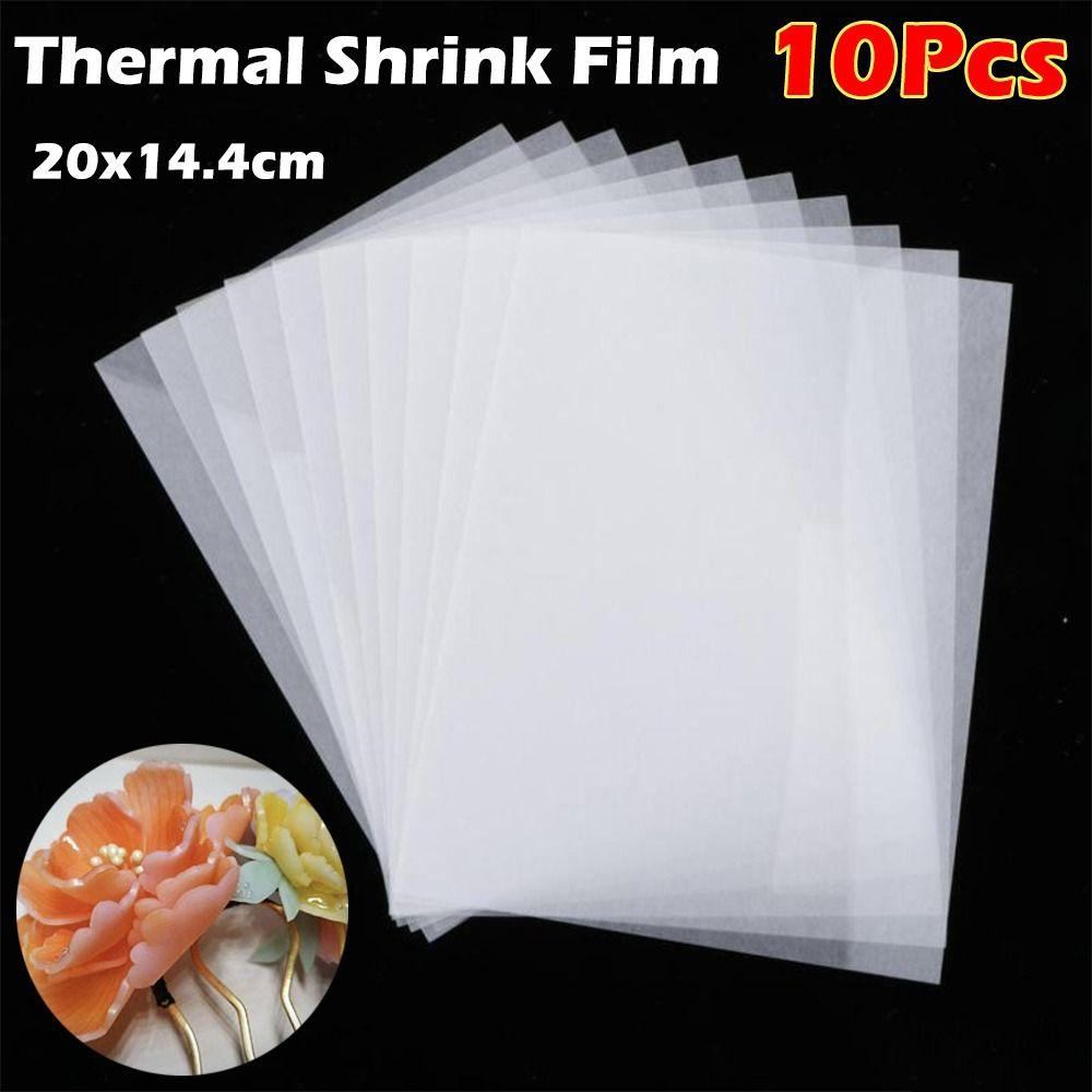 10Pcs Fun Thermal Shrink Film Shrink Art Film Paper for Handmade Supplies Making Party Deco
10Pcs Fun Thermal Shrink Film Shrink Art Film Paper for Handmade Supplies Making Party Deco