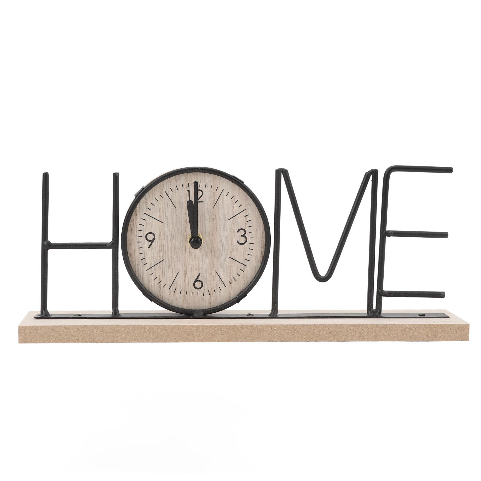 Desk Shelf Clock Wood Iron Battery Operated Modern Decorative Letter Table Clock Ornament for
Desk Shelf Clock Wood Iron Battery Operated Modern Decorative Letter Table Clock Ornament for