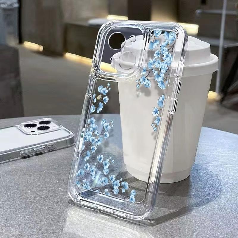 Blue Flowers Pattern Clear Phone Case For Samsung Galaxy S26 S25 Ultra S24 S23 FE S22 S21 Plus S20 A73 A72 A71 Silicone Cover Galaxy S20 Ultra чистий
Blue Flowers Pattern Clear Phone Case For Samsung Galaxy S26 S25 Ultra S24 S23 FE S22 S21 Plus S20 A73 A72 A71 Silicone Cover Galaxy S20 Ultra чистий