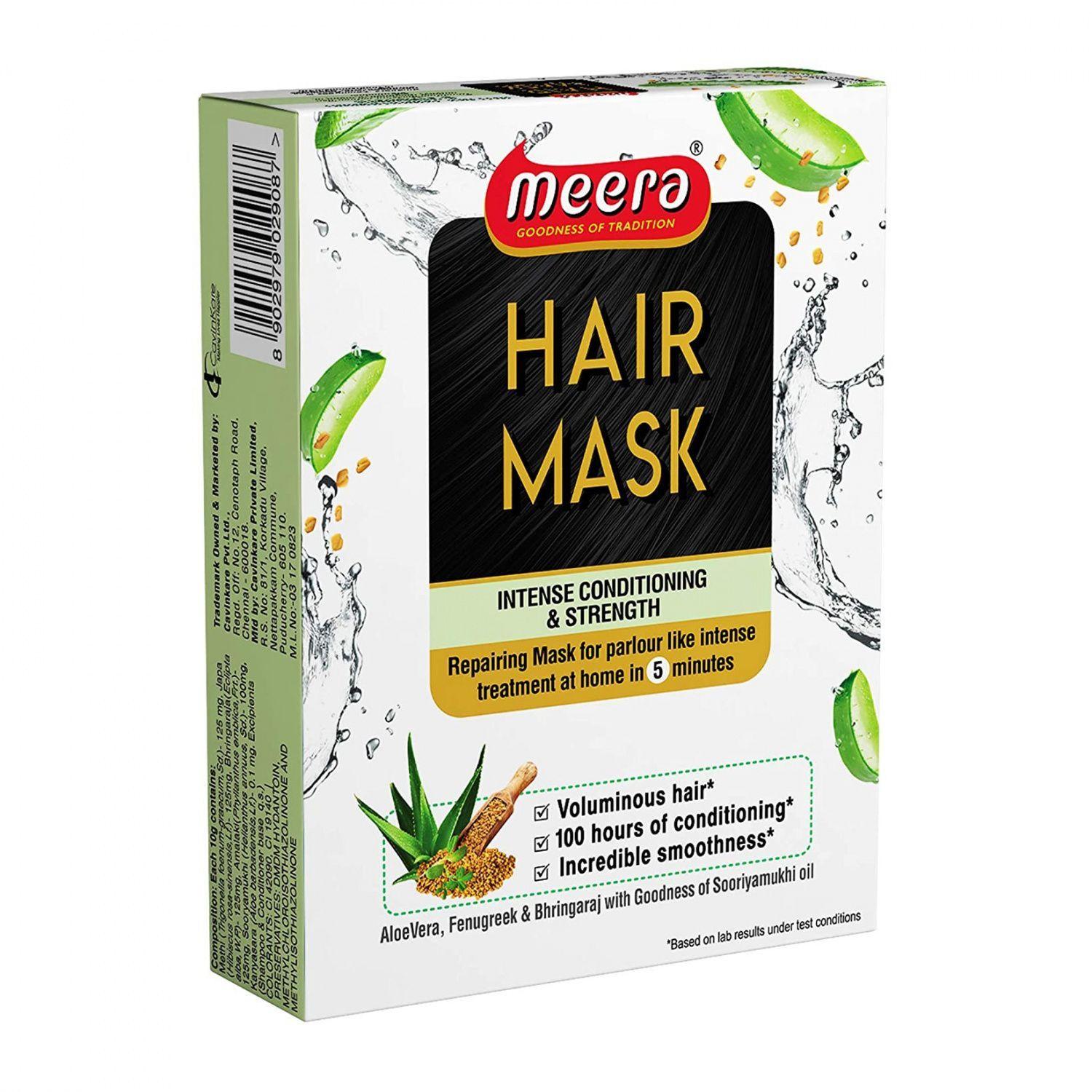Mira: Hair Mask (120 g), Meera Hair Mask, CavinKare 9.53125
Mira: Hair Mask (120 g), Meera Hair Mask, CavinKare 9.53125