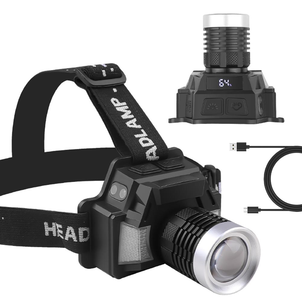 Светодиодный налобный фонарь IPX4 водонепроницаемый фонарик с датчиком движения, головной свет с 6 режимами рабочего освещения для кемпинга, туризма, рыбалки
Светодиодный налобный фонарь IPX4 водонепроницаемый фонарик с датчиком движения, головной свет с 6 режимами рабочего освещения для кемпинга, туризма, рыбалки