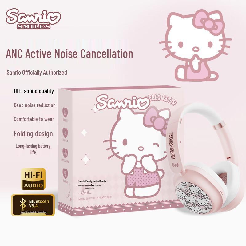 Навушники Bluetooth накладні Sanrio
Навушники Bluetooth накладні Sanrio