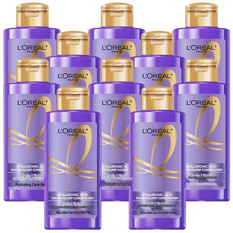 L Oréal Hyaluronic Acid Shine Hair Conditioner 10-Pack
L Oréal Hyaluronic Acid Shine Hair Conditioner 10-Pack