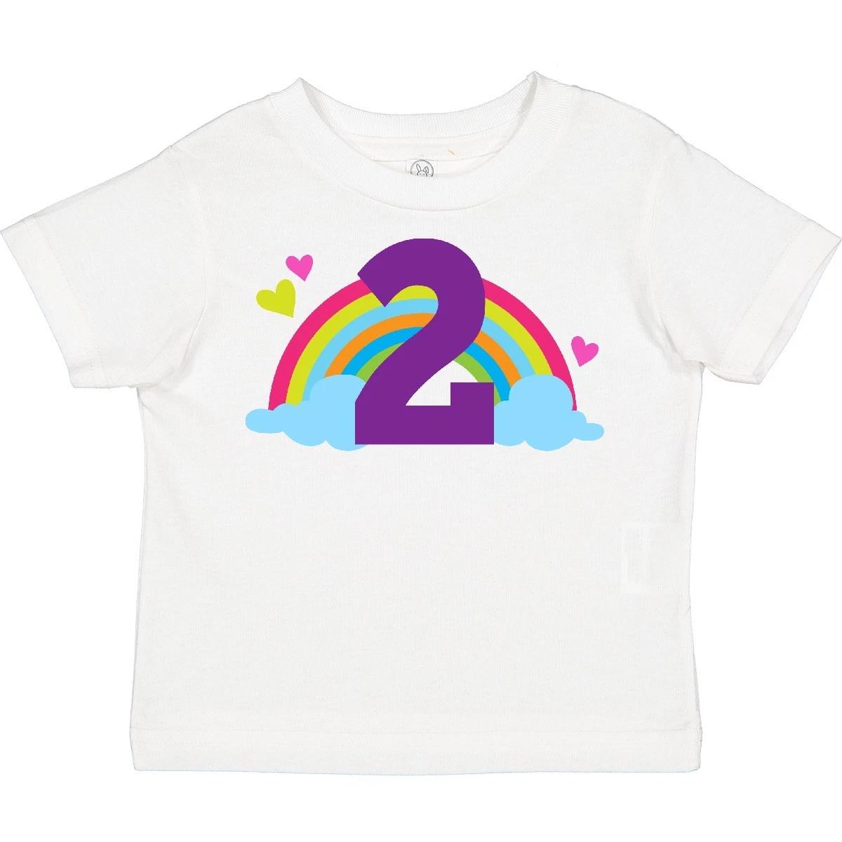 Inktastic 2nd Birthday Rainbow Cute Girls Toddler kids boys T-Shirt Second Two Turning Old 150
Inktastic 2nd Birthday Rainbow Cute Girls Toddler kids boys T-Shirt Second Two Turning Old 150