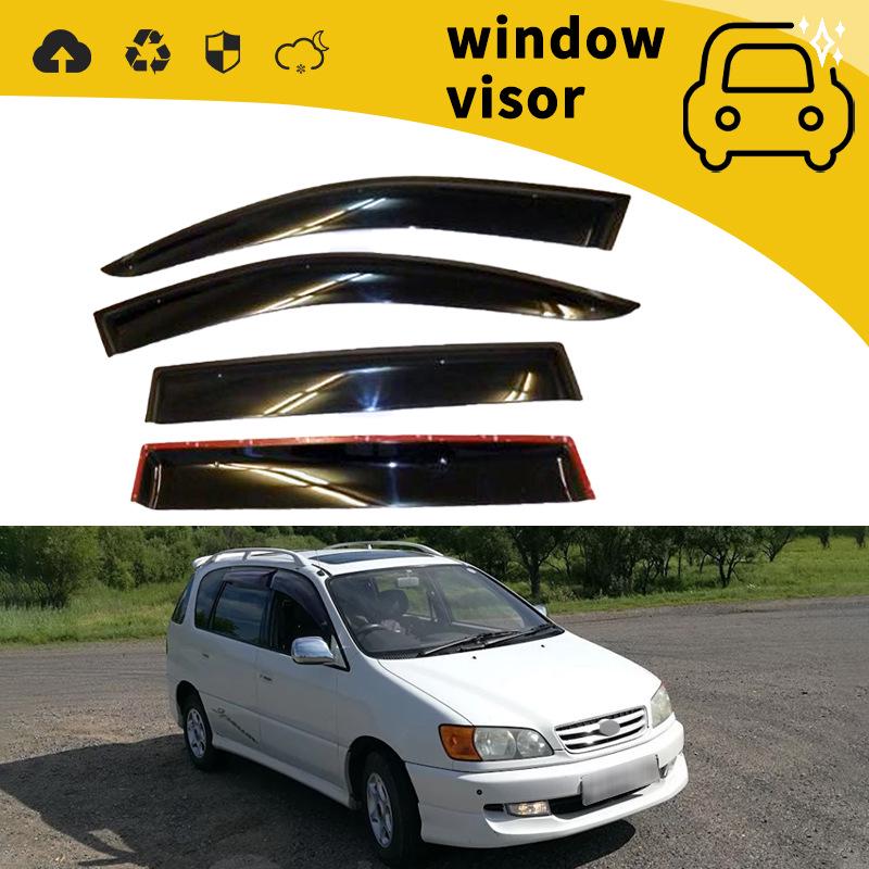 Toyota Ipsum Picnic Дефлекторы боковых окон и дождевики (1996-2001 гг.)
Toyota Ipsum Picnic Дефлекторы боковых окон и дождевики (1996-2001 гг.)