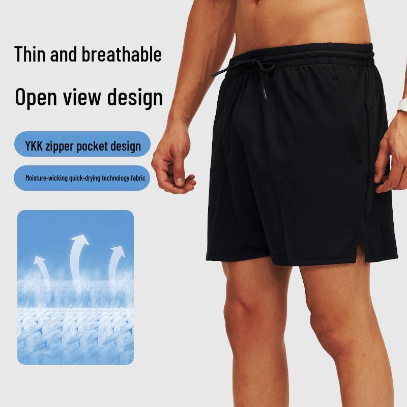 Men s Lightweight Breathable Quick-Dry Marathon Running Shorts - Summer Loose Fit with Three-Point Zipper S (Recommended 110-120 Jin)
Men s Lightweight Breathable Quick-Dry Marathon Running Shorts - Summer Loose Fit with Three-Point Zipper S (Recommended 110-120 Jin)
