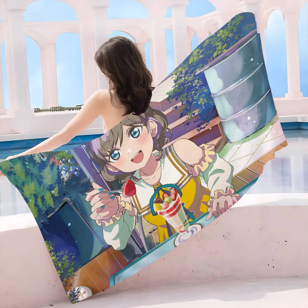 Hot Love Live Anime Beach Towel Colorful Bath Towels For Girl Microfiber Quick Dry Sand Free Beach Yoga Spa Gym Pool W30*H60(CM)
Hot Love Live Anime Beach Towel Colorful Bath Towels For Girl Microfiber Quick Dry Sand Free Beach Yoga Spa Gym Pool W30*H60(CM)