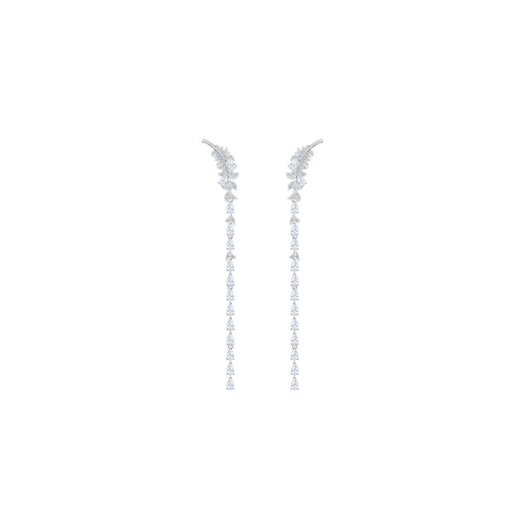 Swarovski Feather Shaped Creative Design Nice Earrings Women earrings 5493406 Silver
Swarovski Feather Shaped Creative Design Nice Earrings Women earrings 5493406 Silver