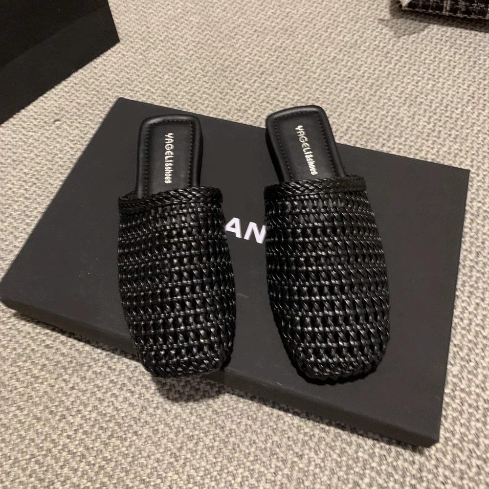 Silver outer wear hollow woven bag head half slippers women s summer 2025 new versatile Internet celebrity flat cool slippers 40 чёрный
Silver outer wear hollow woven bag head half slippers women s summer 2025 new versatile Internet celebrity flat cool slippers 40 чёрный