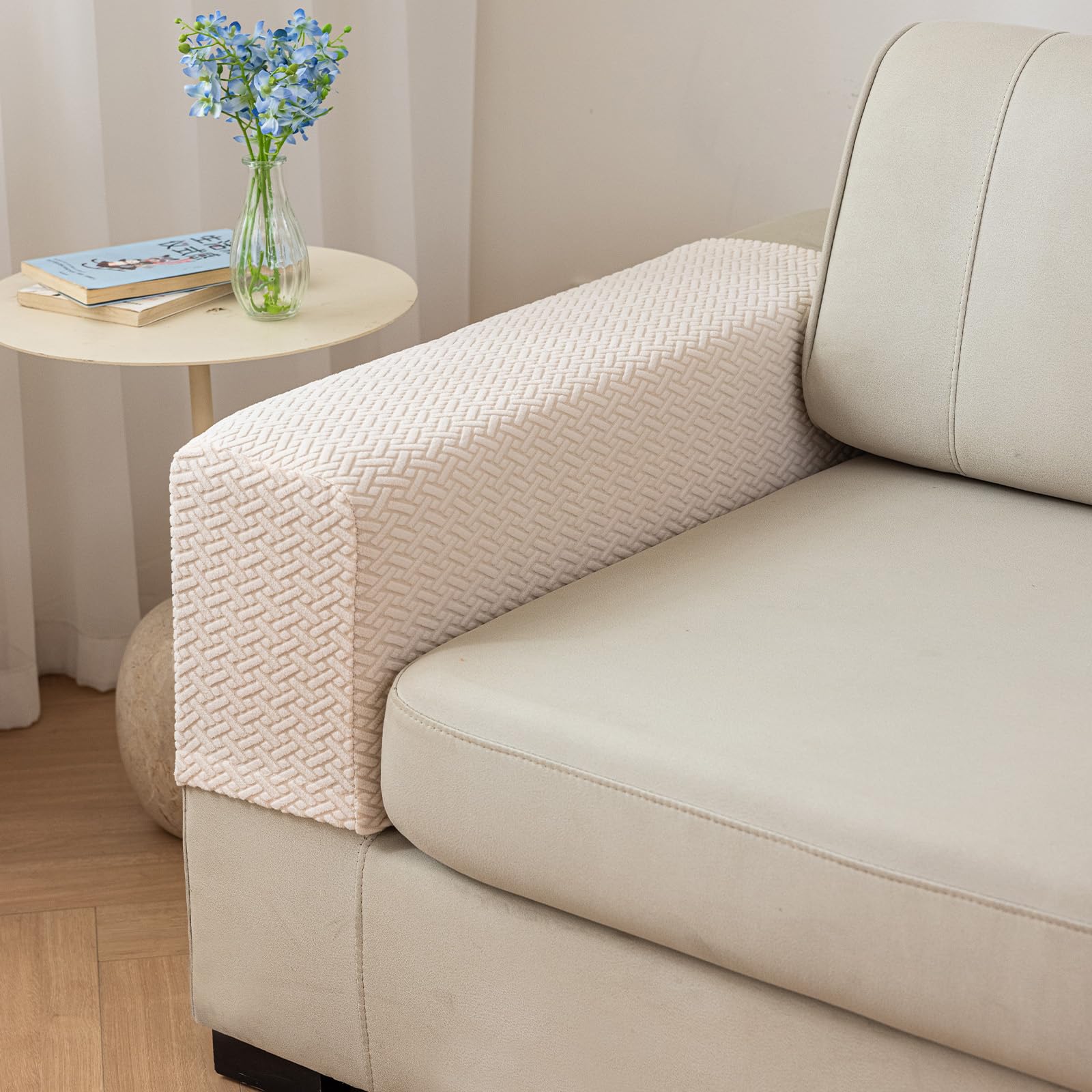 Couch Arm Covers,Sofa Arm Covers Set Of 1 Polyester Stretch Anti-Slip Furniture Protector Washable Armchair Slipcovers One Size
Couch Arm Covers,Sofa Arm Covers Set Of 1 Polyester Stretch Anti-Slip Furniture Protector Washable Armchair Slipcovers One Size