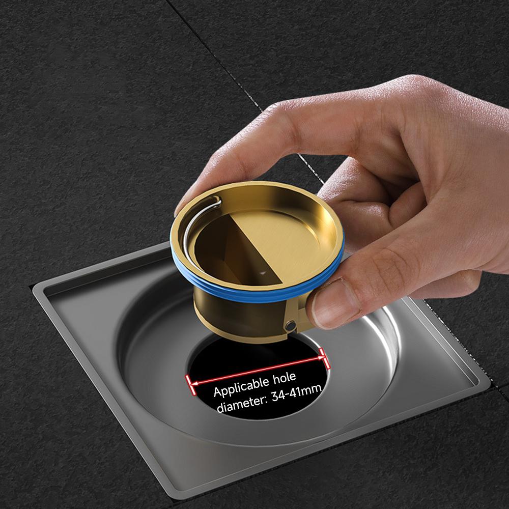 Universal Floor Drain Brass Core Deodorant Sewer Seal Leak Anti Odor Bathroom Kitchen Floor Strainer Plug Filter Fast Drainage
Universal Floor Drain Brass Core Deodorant Sewer Seal Leak Anti Odor Bathroom Kitchen Floor Strainer Plug Filter Fast Drainage