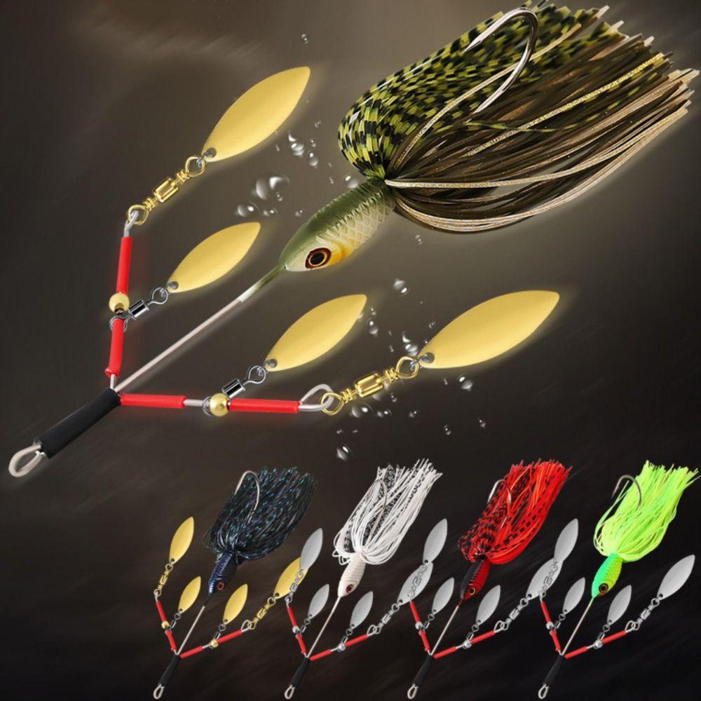 Flap Spinner Bait Lead Jig 27g 13cm Buzzbait Spinner Bait New Beard Fishing Lure Sea Fishing червоний
Flap Spinner Bait Lead Jig 27g 13cm Buzzbait Spinner Bait New Beard Fishing Lure Sea Fishing червоний