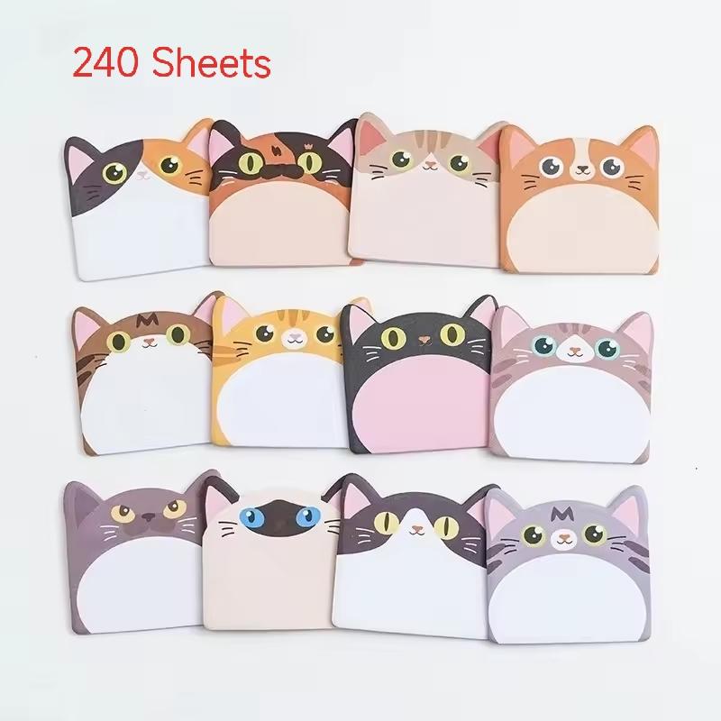 Hot Sale 240Sheets Large Capacity Adhesive Animal Shaped Memo Pads Cartoon Cute And Interesting Animal Shaped Sticky Notes
Hot Sale 240Sheets Large Capacity Adhesive Animal Shaped Memo Pads Cartoon Cute And Interesting Animal Shaped Sticky Notes