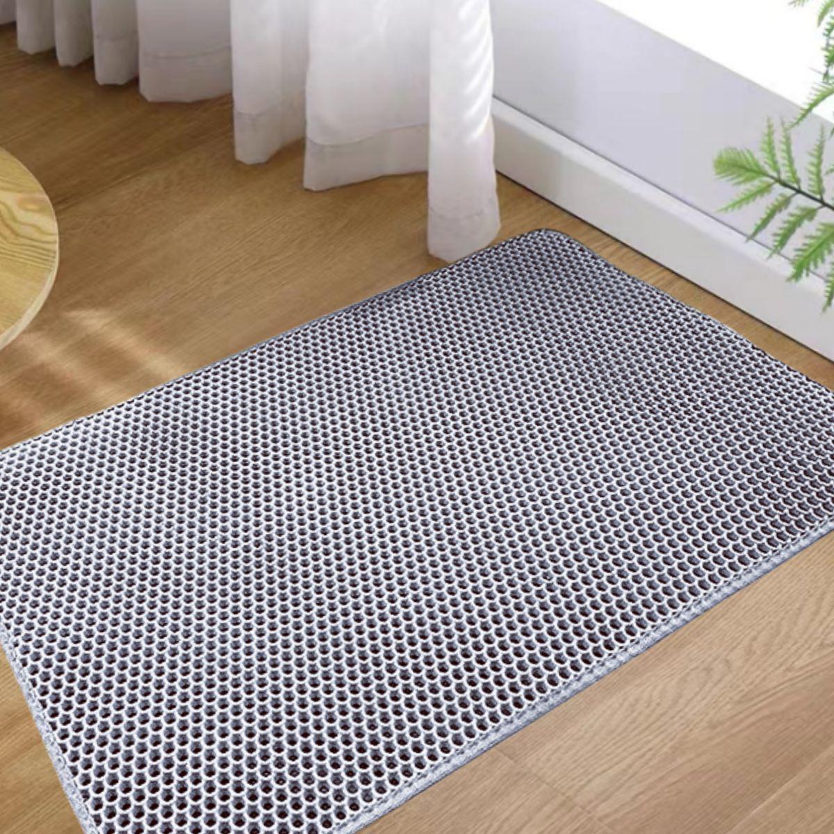 Anti-Splash Washable Cat Litter Mat with Double Layer Filtration S: 30x30cm
Anti-Splash Washable Cat Litter Mat with Double Layer Filtration S: 30x30cm