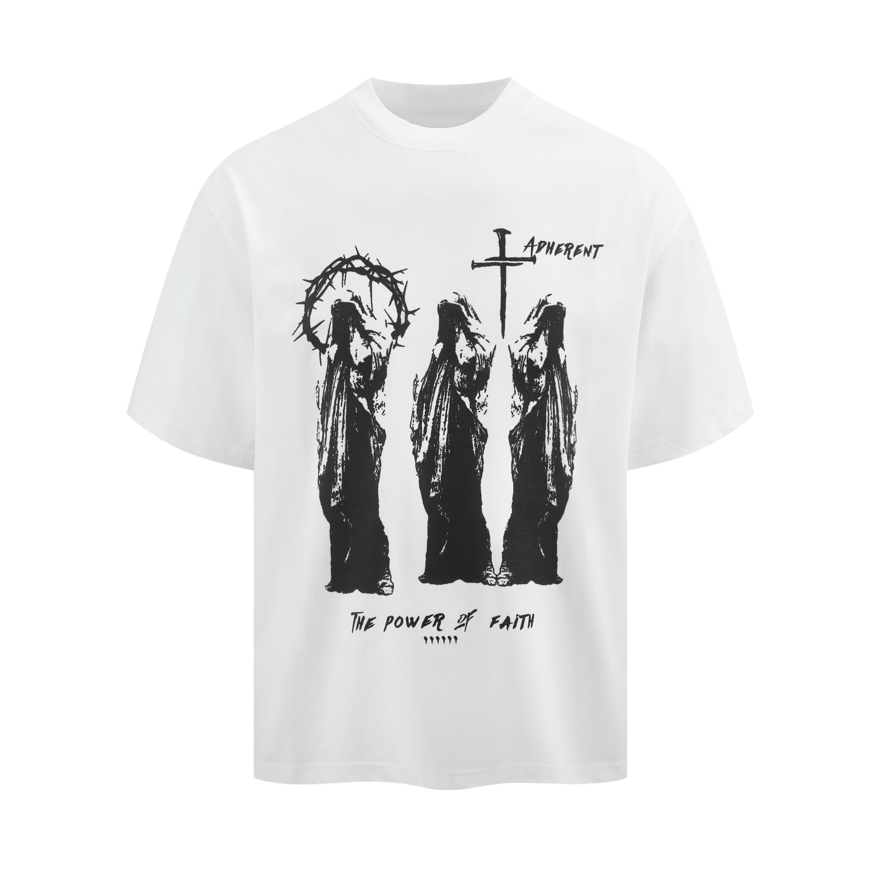 New Power of Faith American Vintage Short Sleeve Loose Retro T-shirt for Both Men Women Versatile and Personalized for Couple... 5XL різнокольоровий
New Power of Faith American Vintage Short Sleeve Loose Retro T-shirt for Both Men Women Versatile and Personalized for Couple... 5XL різнокольоровий