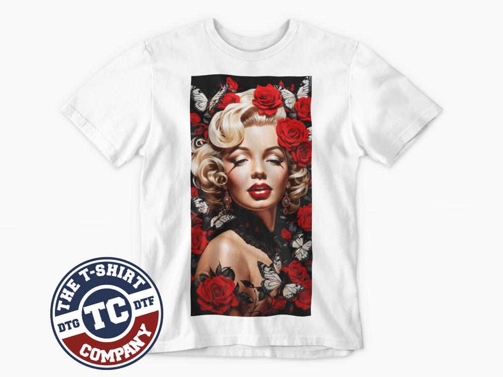 Marilyn Art Roses T-Shirt Movie TV Film classic Retro Tee Funny Cool 80s 90s Unisex T-Shirt XXL
Marilyn Art Roses T-Shirt Movie TV Film classic Retro Tee Funny Cool 80s 90s Unisex T-Shirt XXL