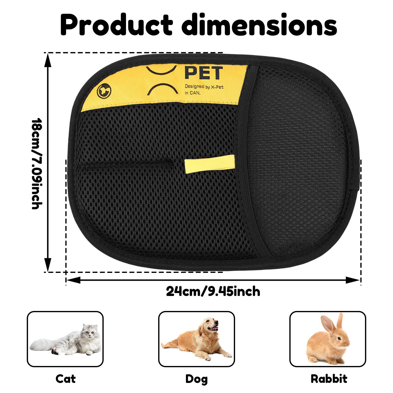 3 Pcs Pet Hair Remover Glove Reusable Static Removal Gloves Double-Sided Cat Dog Grooming Gloves Hair Removal Tool Pet Supplies
3 Pcs Pet Hair Remover Glove Reusable Static Removal Gloves Double-Sided Cat Dog Grooming Gloves Hair Removal Tool Pet Supplies