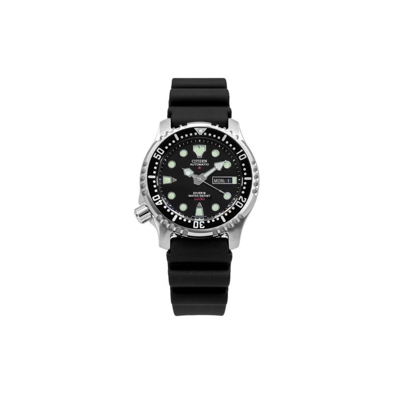 CITIZEN Automatic rubber strap men s watch black dial NY0040-09E чорний
CITIZEN Automatic rubber strap men s watch black dial NY0040-09E чорний
