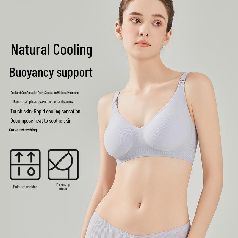 Spring/Summer Lightweight Maternity & Nursing Bra - Anti-Sagging, Anti-Engorgement, Plus Size XX-Large темно-сірий
Spring/Summer Lightweight Maternity & Nursing Bra - Anti-Sagging, Anti-Engorgement, Plus Size XX-Large темно-сірий