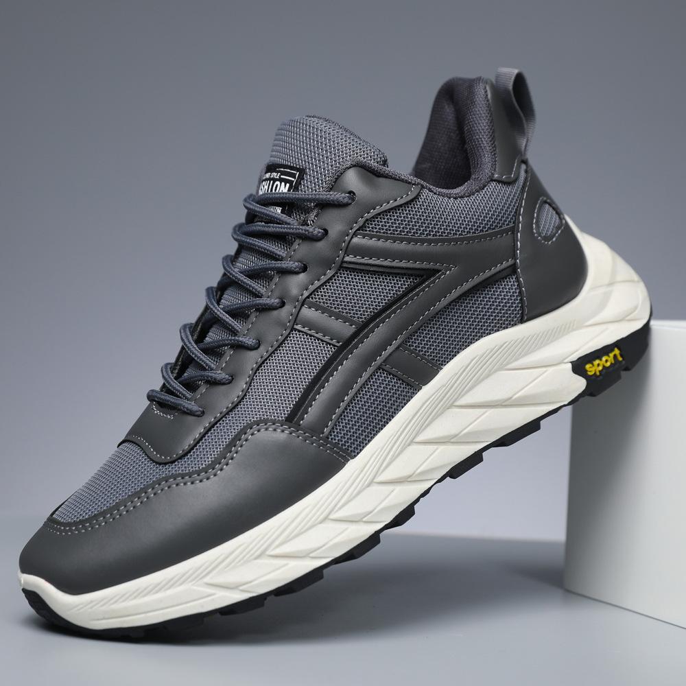 Casual couple women s shoes fashion versatile trend leather shoes mesh breathable sports running men s shoes white shoes 44 білий
Casual couple women s shoes fashion versatile trend leather shoes mesh breathable sports running men s shoes white shoes 44 білий